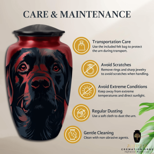 โกศอลูมิเนียมทนทานสำหรับสัตว์เลี้ยงเป็นมิตรกับสิ่งแวดล้อมรูปทรงศิลปะดีไซน์ยุโรป/อเมริกาหรูหราออกแบบได้ตามต้องการสีสัน - Product Image 5