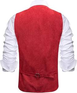 Chaleco de Cuero Personalizado para Hombre, Estilo Motero, Duradero, con Logotipo OEM Disponible, Venta al Por Mayor - Product Image 3