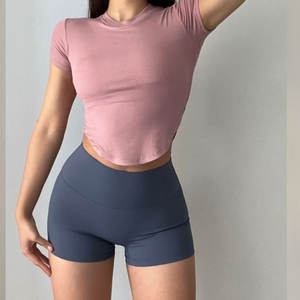 Shorts Casuales de Verano para Mujer, Color Sólido, con Bolsillos, Pantalones Cortos de Moda, Cómodos, de Algodón y Lino - Product Image 2