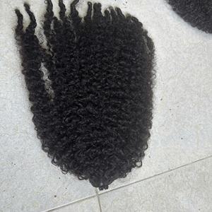 Wholesale Price Loose Deep Wave Hair Extension European Virgin Raw Hair with Wavy Tip <b>Tape</b> Bundle Flat Tip Hair Extension - Product Image 4