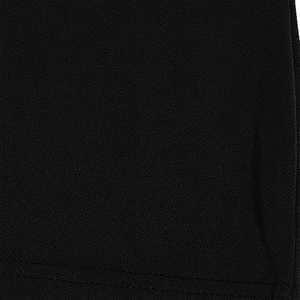 Women's <b>Black</b> V-<b>Neck</b> Short Sleeve <b>Polo</b> Tennis Shirt Fitted Moisture Wicking Polyester Jersey <b>Top</b> All Seasons - Product Image 5