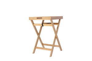 Table de service en bois d'acacia massif, conçue pour offrir un support de service fiable pour les cafés et les restaurants - Product Image 3
