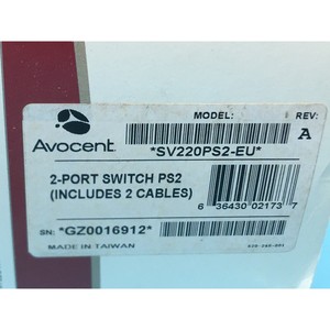 AVOCENT SV220PS2-EU SWITCHVIEW 2-PORT PS2 KVM - Équipements et pièces semi-conducteurs d'occasion fiables à l'échelle mondiale - Product Image 6