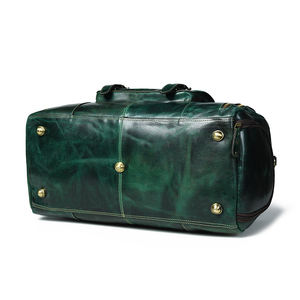 Bolsa de Viaje de Fin de Semana Unisex de Cuero, Bolsa Ecológica de Gran Capacidad Personalizada de Alta Calidad - Product Image 5