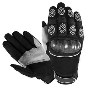 Gants de motocross RacingMaster, entièrement en PU, antidérapants, pour usage extérieur, fermeture auto-agrippante pour homme - Product Image 2