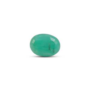 Natural 7.1 Ct Certified Emerald Oval Faceted Loose Gemstone for Fine Jewelry - Product Image 2