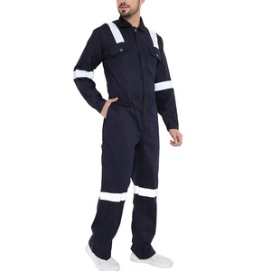 Mono de Trabajo Profesional de Manga Corta para Hombre Mangoes Fashion, con Cierre Frontal, Múltiples Bolsillos, Resistente a las Arrugas, Impermeable, Seguridad ANSI - Product Image 3