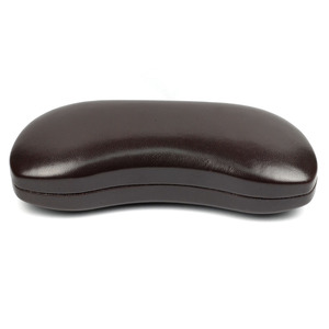 Custom Logo Personalized Design pu leather Metal <b>Glasses</b> <b>case</b> - Product Image 1