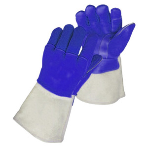 Gants de travail d'hiver en cuir de vachette pleine fleur renforcé, résistants à l'abrasion, pour soudage TIG et travaux lourds - Product Image 3