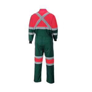 Combinaison de travail industrielle en coton respirante et confortable pour hommes, avec poche durable et fonction de détection d'aiguilles – Meilleure vente - Product Image 2