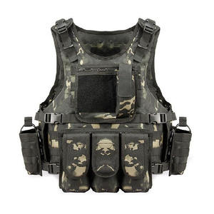 Gilet tactique camouflage personnalisé, léger, coupe-vent, pour la chasse, la randonnée, l'entraînement, pour hommes, OEM, vente en gros en plein air - Product Image 2