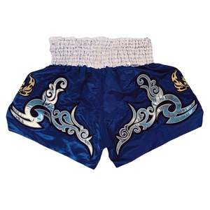 Shorts de Muay Thai OEM : Fournisseur de Trunks de Boxe Thaïlandaise en Satin Taille Haute – Vente en Gros - Product Image 3