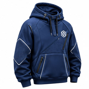 Sweat-shirts pour hommes avec logo personnalisé, coupe ample, pull-over haut de gamme, léger, pour l'hiver, vêtements streetwear par Superior International - Product Image 4