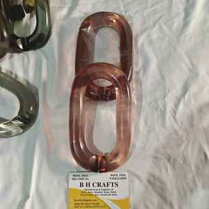 Arte Decorativo de Pared con Eslabones de Cadena de Resina de Gran Tamaño para Interiores Modernos de Hogares y Oficinas - Product Image 2