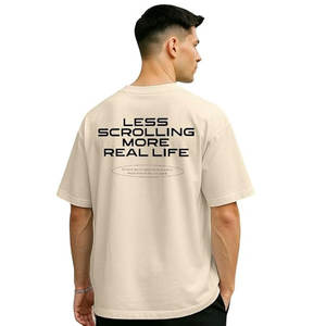 T-shirt ample à manches courtes pour homme, imprimé tendance, coupe décontractée, style décontracté, pour l'été - Product Image 3