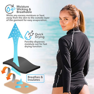 Men's Full Sleeve Rash Guard Black With Red Yellow Dragon Print Quick Dry Polyester <b>Compression</b> <b>Shirt</b> - Product Image 5