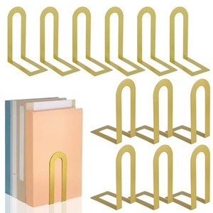 Sujetalibros Metálicos Aqdus Saleem al por Mayor |   Organizador de Libros Rectangular Minimalista en Color Marrón Oscuro |   Accesorios de Escritorio Industriales al por Mayor - Product Image 2