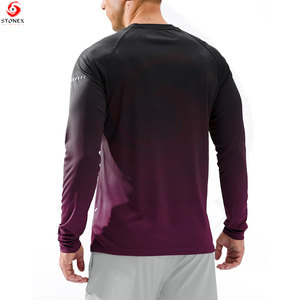 Premium Men's Performance Rash Guard Long Sleeve <b>Compression</b> Swim <b>Shirt</b> UPF 50+ UV Protection Moisture Wicking Customizable - Product Image 1