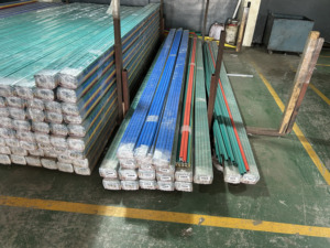 250A Green DSL Busbar System EOT Crane 4.5M Conductor Rail 240V 50Hz Power Track High Temp 85C 4 <b>Sockets</b> Bolt Joint POWER - Product Image 6