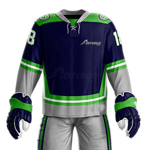 Tenue de hockey sur glace personnalisée, uniforme sportif de qualité professionnelle avec équipement de protection pour les matchs de hockey sur glace compétitifs - Product Image 4