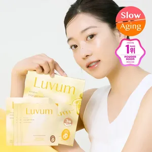 Luvum แผ่นมาส์กเจล yuja ชุด Masks-3ea ผิวหน้า - Product Image 1