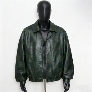 ARTIZ INTERNATIONAL Custom <b>Men's</b> Unisex Streetwear <b>Leather</b> <b>Jacket</b> Windproof Eco-Friendly Winter Motorbike Apparel - Product Image 6