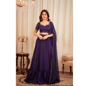 Most Selling <b>Womens</b> <b>Lehenga</b> Choli Ensemble For Garba Dandiya Festival Events Navratri Celebrations And Festive Bulk Supplier - Product Image 1