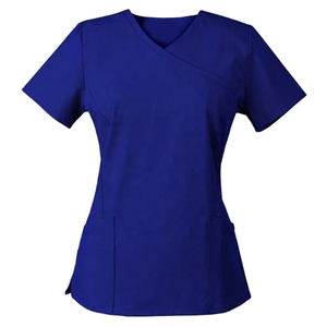 Uniformes de Enfermería Modernos para Hospital, Conjuntos de Blusas y Faldas, Transpirables, de Secado Rápido, Unisex, con Logotipo Personalizado - Product Image 3