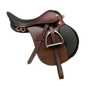 Silla de Montar Inglesa de Cuero de Alta Calidad con Diseño Personalizado para Caballos - Equipo Ecuestre Duradero y Cómodo - Product Image 2