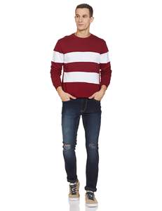 เสื้อสเวตเชิ้ตสีแดงสำหรับผู้ชาย ดีไซน์มืออาชีพ บุด้วยผ้าฝ้าย 100% ป้องกันรอยยับ สวมใส่สบายๆ ลดราคาช่วงฤดูหนาว ราคาสมเหตุสมผล - Product Image 5