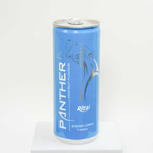 Wholesale Supplier 250ml Energy Drink Panther Mixed Fruit Flavor Competitive Vietnam Beverages OEM ODM Service Private Label
