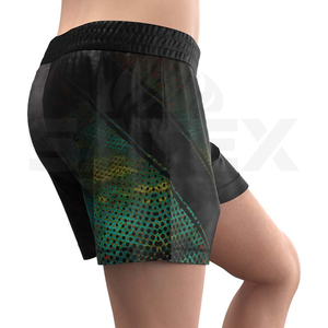 Shorts de combat MMA BJJ unisexe, design personnalisé, légers, séchage rapide, respirants, extensibles, pour la gym et la boxe – Vêtements d'arts martiaux – Grande Vente - Product Image 3
