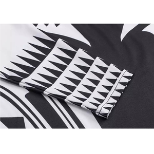 การออกแบบ oum/odm ล่าสุดการพิมพ์แบบระเหิดที่กำหนดเองการบีบอัด BJJ unisex MMA rashguard grappling Anti-UV - Product Image 4