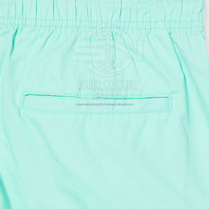 Pantalones cortos para hombre, cómodos, con cintura elástica, patrón sólido, lona, estilo informal, venta al por mayor en línea, ligeros - Product Image 4