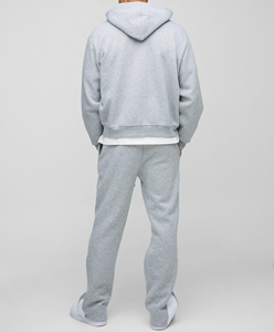 Survêtements Homme Personnalisés en Gros OEM – Nouveauté Hiver Ajustée 100% Coton Respirant Polaire à Capuche Imprimé Uni Décontracté - Product Image 2