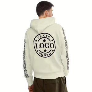 Custom Logo/Text/Photo Personalized Lined Fleece Hooded Sweatshirts Casual Regular Fit Suitable Men Weddings Sports Parties - Product Image 5