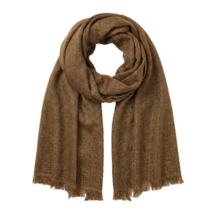 Écharpe longue en jacquard Lurex, tissu métallique tissé, 100% soie, douce, légère, infroissable, élégante, effet scintillant - Product Image 5