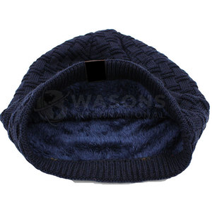 Design Your Own Style High Quality Custom Made Jacquard <b>Beanie</b> Hats 100% <b>Wool</b> Unisex Casual Common Fabric Made in Pakistan - Product Image 5