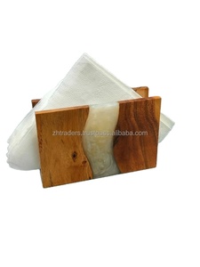 Porte-serviettes en résine époxy de qualité supérieure avec ensemble de vanité fait main au design artistique pour hôtels et maisons - Product Image 2