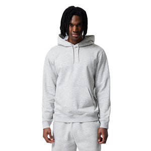 Sudaderas con capucha para hombre de algodón mezclado de secado rápido, color liso, talla grande, forro polar de invierno, transpirables, básicas, personalizables, bajo MOQ, en venta - Product Image 1