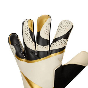 Football Goalkeeper Gloves Full Finger Sheepskin Leather PU <b>Material</b> Non-Slip Breathable Quick Drying Finger Thumb Protection - Product Image 4