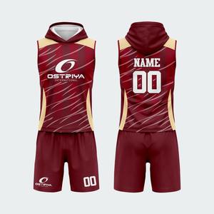 Meilleur fabricant et fournisseur de maillots de football américain 7v7 avec capuche, vêtements d'équipe imprimés, faible MOQ, uniformes 7 sur 7 - Product Image 3