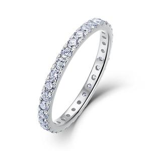 Bague de fiançailles et de mariage en diamant de laboratoire pour femme, en platine PT950, luxe léger, certifiée IGI, solitaire - Product Image 3