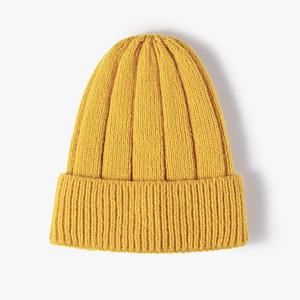Bonnet en tricot jersey personnalisé, doux et décontracté, pour l'hiver – Fabricant de vêtements OEM, fournisseur en gros de couvre-chefs sous marque privée - Product Image 2
