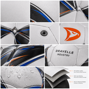 Ballon de football en PU à 32 panneaux avec logo personnalisé, cousu à la machine, taille 5, pour matchs professionnels et entraînements, fournisseur en gros d'équipements sportifs - Product Image 4
