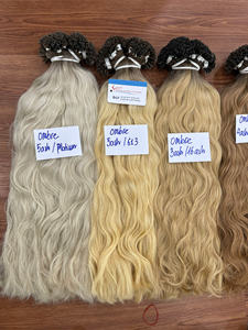 Extensiones de Cabello Humano Ondulado con Punta de Queratina U, Color Cabello Ruso, Alineación de Cutícula, Sin Enredos, Sin Caída, Colección Primavera 2026 - Product Image 3