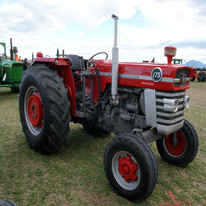Tractor de Ruedas Usado Massey Ferguson (MF-175) de 90HP 2WD con Rodamiento de Motor y Bomba en Venta - Product Image 1