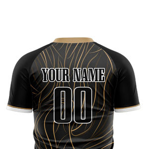 Envío Rápido y Servicio OEM Camisetas Deportivas de Secado Rápido de Alta Calidad para Hombre, Manga Corta, Corte Atlético, Jersey de Fútbol para Equipos Masculinos - Product Image 3