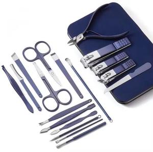 Morje Surgical Professional Stainless Steel <b>Nail</b> <b>Kit</b> 18 In 1 Manicure Tools Set With Case Portable For Adults Classic Style - Product Image 2