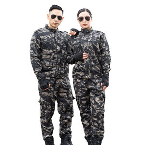 Vêtement tactique camouflage en gros pour hommes, veste chaude épaisse pour le terrain extérieur, uniforme - Product Image 2